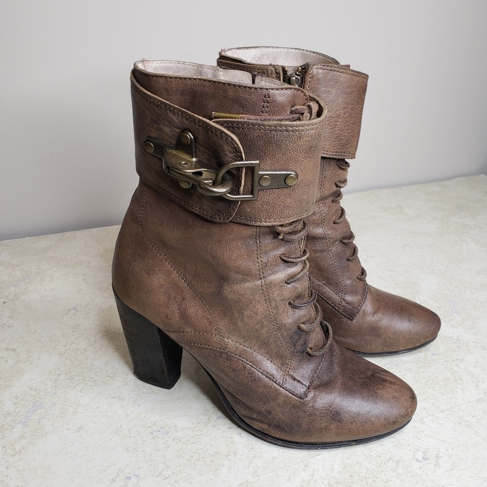 All Saints Spitalfields Jacks Place Heeled Bootie
